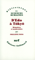 Couverture D'Edo à Tokyo ()