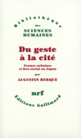 Couverture Du geste à la cité ()