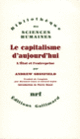 Couverture Le Capitalisme d'aujourd'hui (Andrew Shonfield)