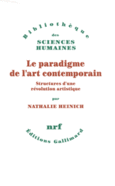 Couverture Le paradigme de l'art contemporain ()