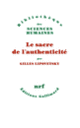Couverture Le sacre de l'authenticité (Gilles Lipovetsky)
