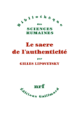 Couverture Le sacre de l'authenticité ()