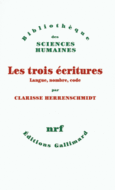 Couverture Les trois écritures ()