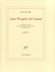 Couverture Anne-Prospère de Launay (D.A.F. de Sade)