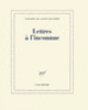 Couverture Lettres à l'inconnue (Antoine de Saint-Exupéry)