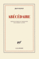 Couverture Abécédaire (Jean Sulivan)