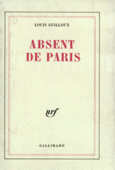 Couverture Absent de Paris ()