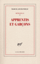 Couverture Apprentis et garçons (Marcel Jouhandeau)