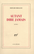 Couverture Autant dire jamais ()