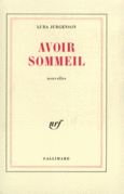 Couverture Avoir sommeil ()