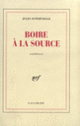 Couverture Boire à la source (Jules Supervielle)
