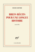 Couverture Brefs récits pour une longue histoire () Couverture Brefs récits pour une longue histoire ()