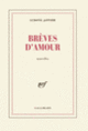 Couverture Brèves d'amour (Ludovic Janvier)