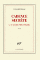 Couverture Cadence secrète (Paul Greveillac)