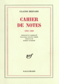 Couverture Cahier de notes ()