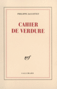 Couverture Cahier de verdure ()