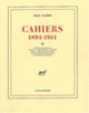 Couverture Cahiers (Paul Valéry)