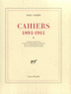 Couverture Cahiers (Paul Valéry)