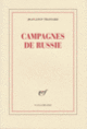 Couverture Campagnes de Russie (Jean-Loup Trassard)