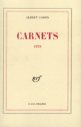 Couverture Carnets 1978 ()