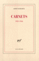 Couverture Carnets (Louis Guilloux)