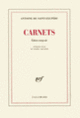 Couverture Carnets (Antoine de Saint-Exupéry)