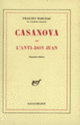 Couverture Casanova ou L'anti-Don Juan (Félicien Marceau)