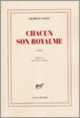 Couverture Chacun son royaume (Georges Navel)