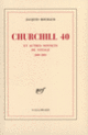 Couverture Churchill 40 et autres sonnets de voyage (Jacques Roubaud)