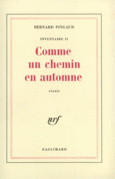 Couverture Comme un chemin en automne ()