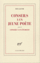 Couverture Conseils à un jeune poète / Conseils à un étudiant (Max Jacob)