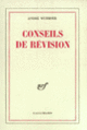Couverture Conseils de révision (André Wurmser)
