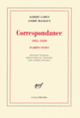 Couverture Correspondance (1941-1959) et autres textes (Albert Camus,André Malraux)