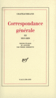 Couverture Correspondance générale ()