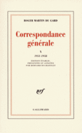 Couverture Correspondance générale ()