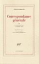 Couverture Correspondance générale (François-René de Chateaubriand)