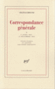Couverture Correspondance générale (François-René de Chateaubriand)