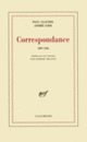 Couverture Correspondance (Paul Claudel,André Gide)