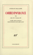 Couverture Correspondance ()