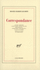 Couverture Correspondance (Roger Gilbert-Lecomte)