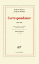 Couverture Correspondance (Marcel Proust,Jacques Rivière)