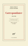 Couverture Correspondance (,Jacques Rivière)