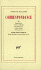 Couverture Correspondance (Stéphane Mallarmé)