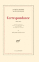 Couverture Correspondance ( Alain-Fournier,Jacques Rivière)