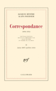 Couverture Correspondance (,Jacques Rivière)