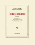 Couverture Correspondance (,Jacques Rivière)