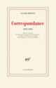 Couverture Correspondance (Claude Debussy)
