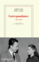 Couverture Correspondance (Albert Camus,Maria Casarès)