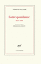 Couverture Correspondance (Stéphane Mallarmé)