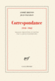 Couverture Correspondance (André Breton,Jean Paulhan)